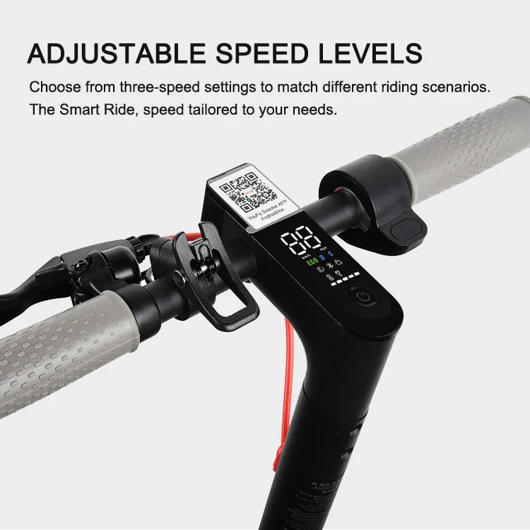 MK083 Electric Scooter Adult 350W Powerful Brushless Motor 25km/h Max Speed Foldable Lightweight City Scooter