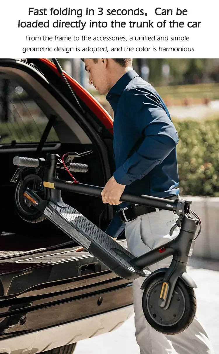 MK083 Electric Scooter Adult 350W Powerful Brushless Motor 25km/h Max Speed Foldable Lightweight City Scooter